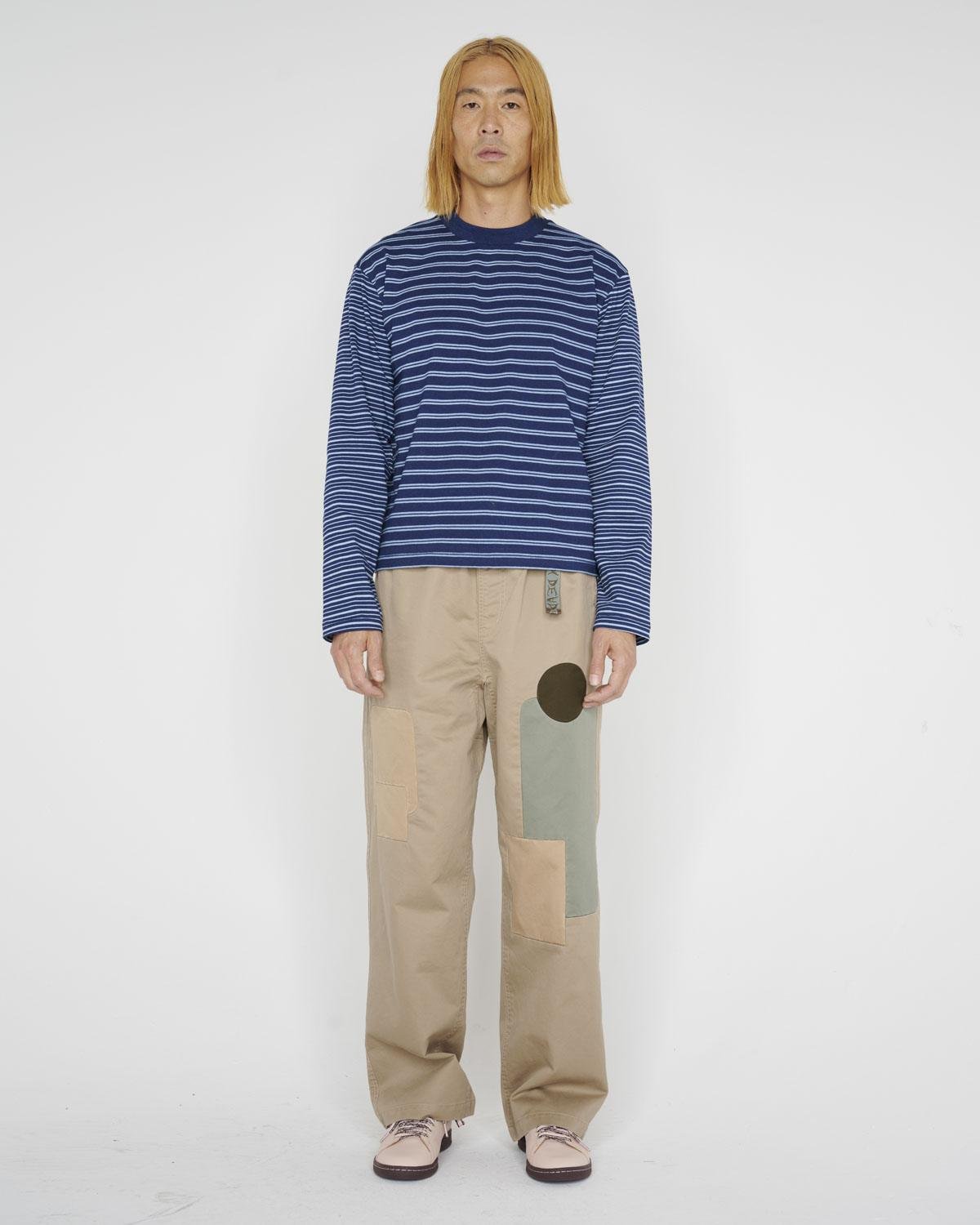 Brain Dead Twill Patchwork Climber Pant On Model