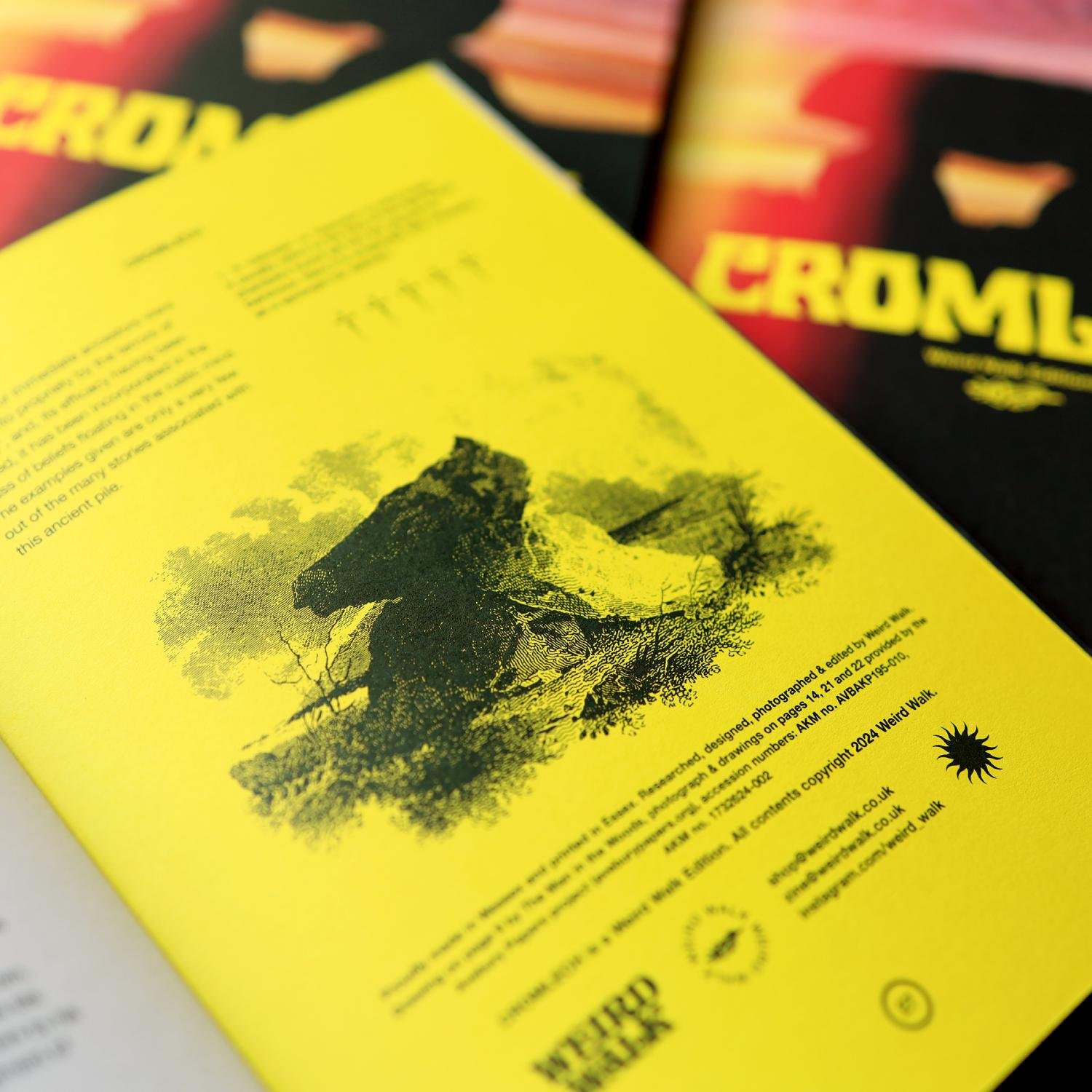 Weird Walk Cromlech Zine4