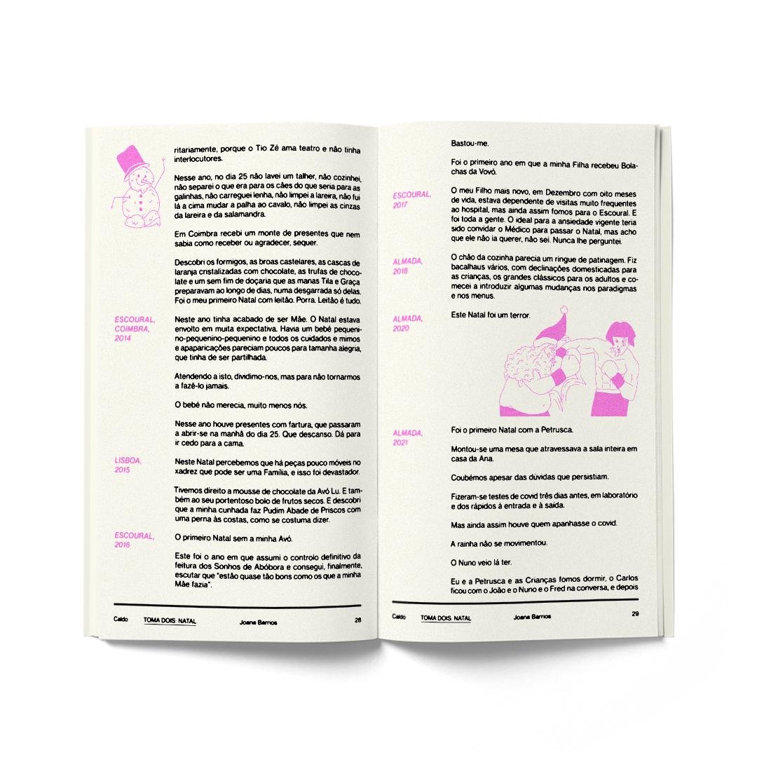Caldo 02 Zine Spread