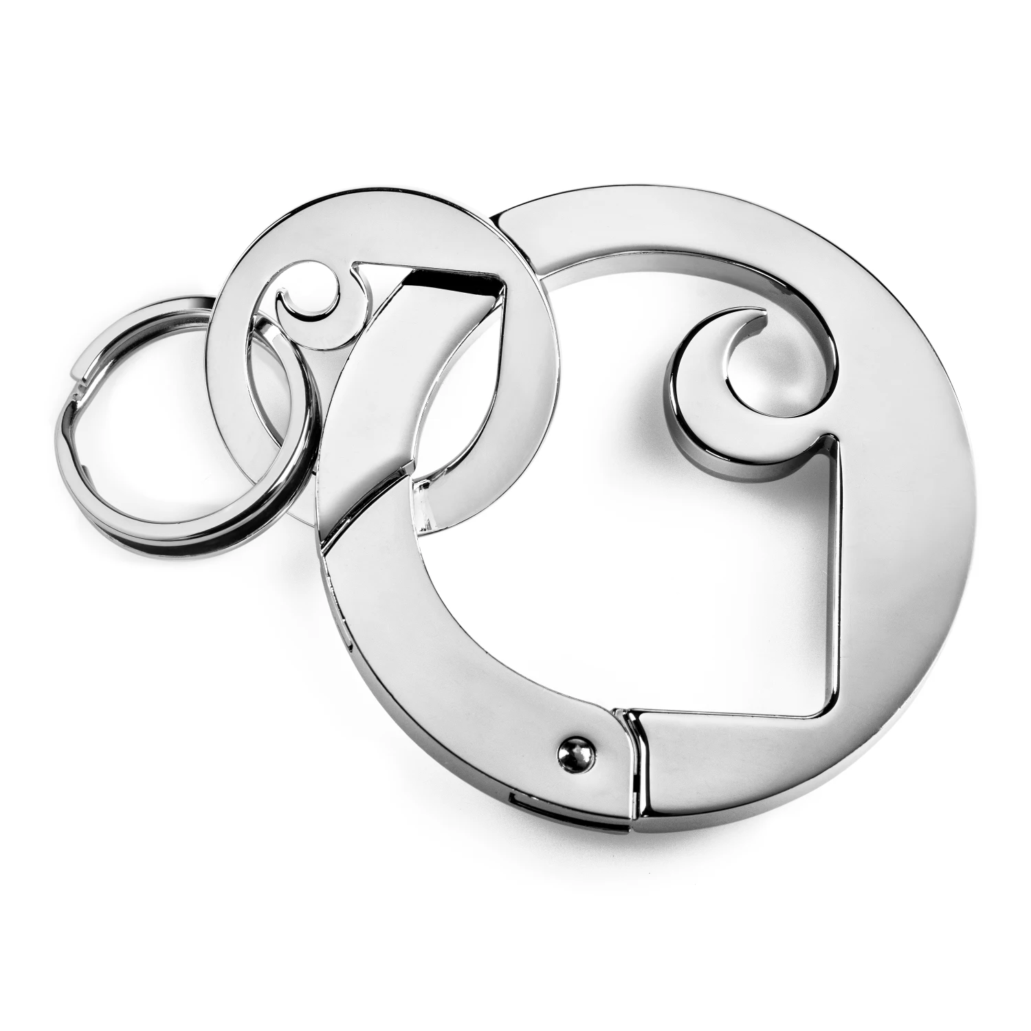 Carhartt WIP Charms Carabiner Keychain in a white background