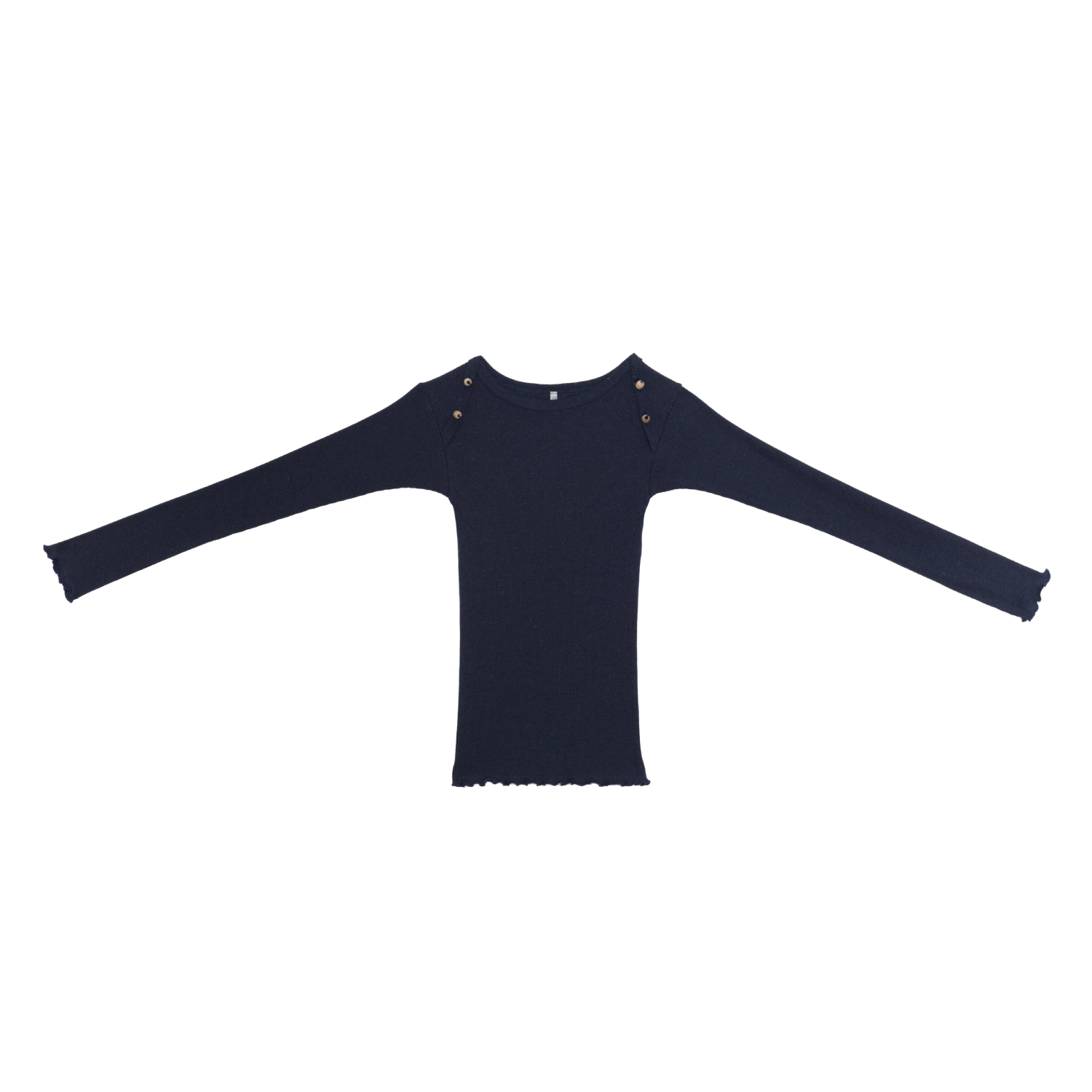Baserange Disc Long Sleeve Ampera Blue front view in a white background