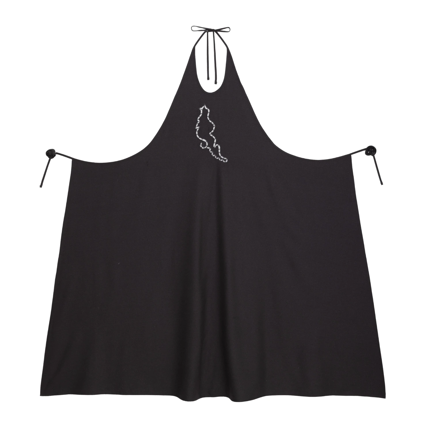 Baserange Lei Apron Dress front view in a white background