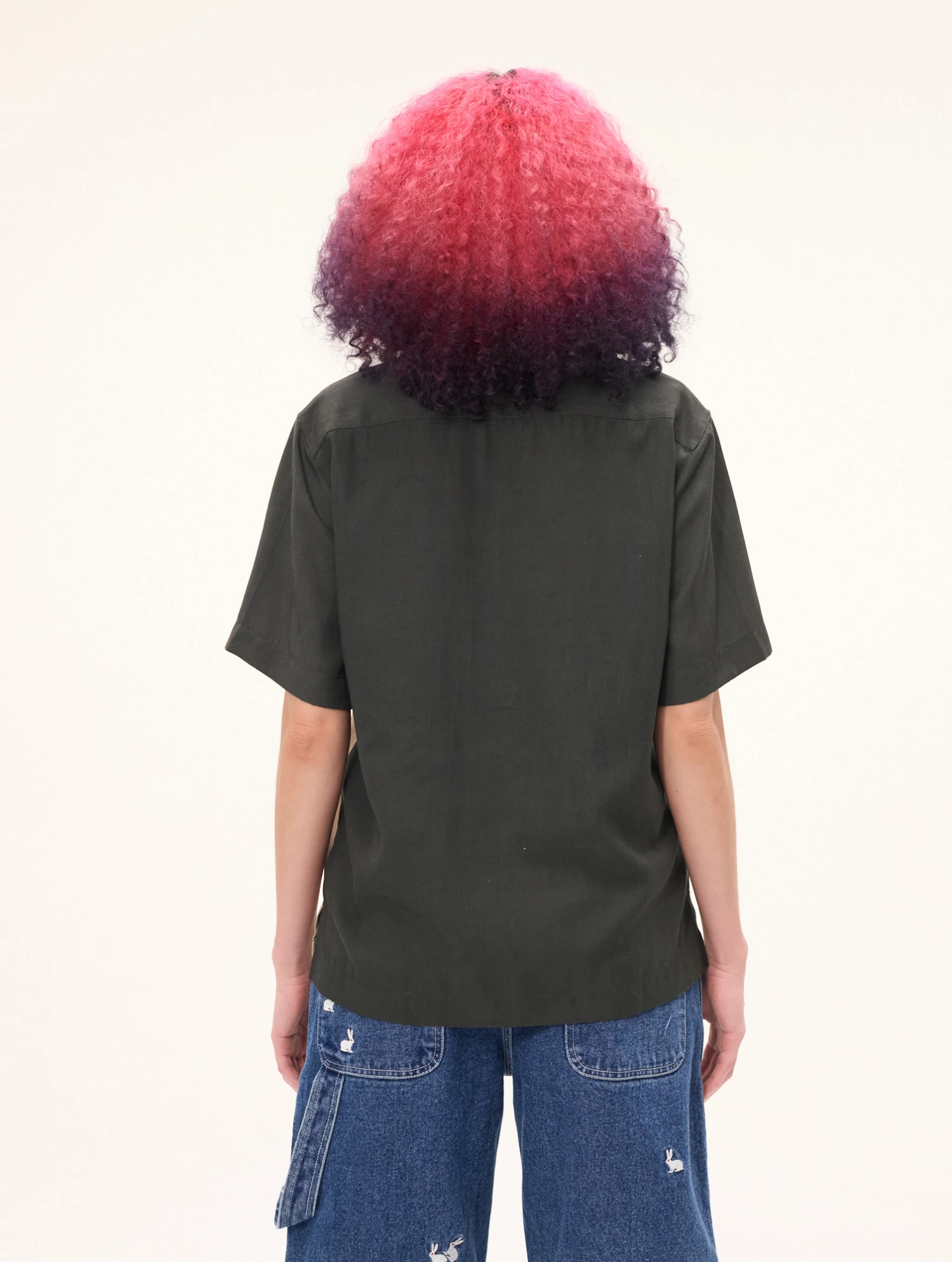 Carne Bollente Spyros Climax Shirt back view on model