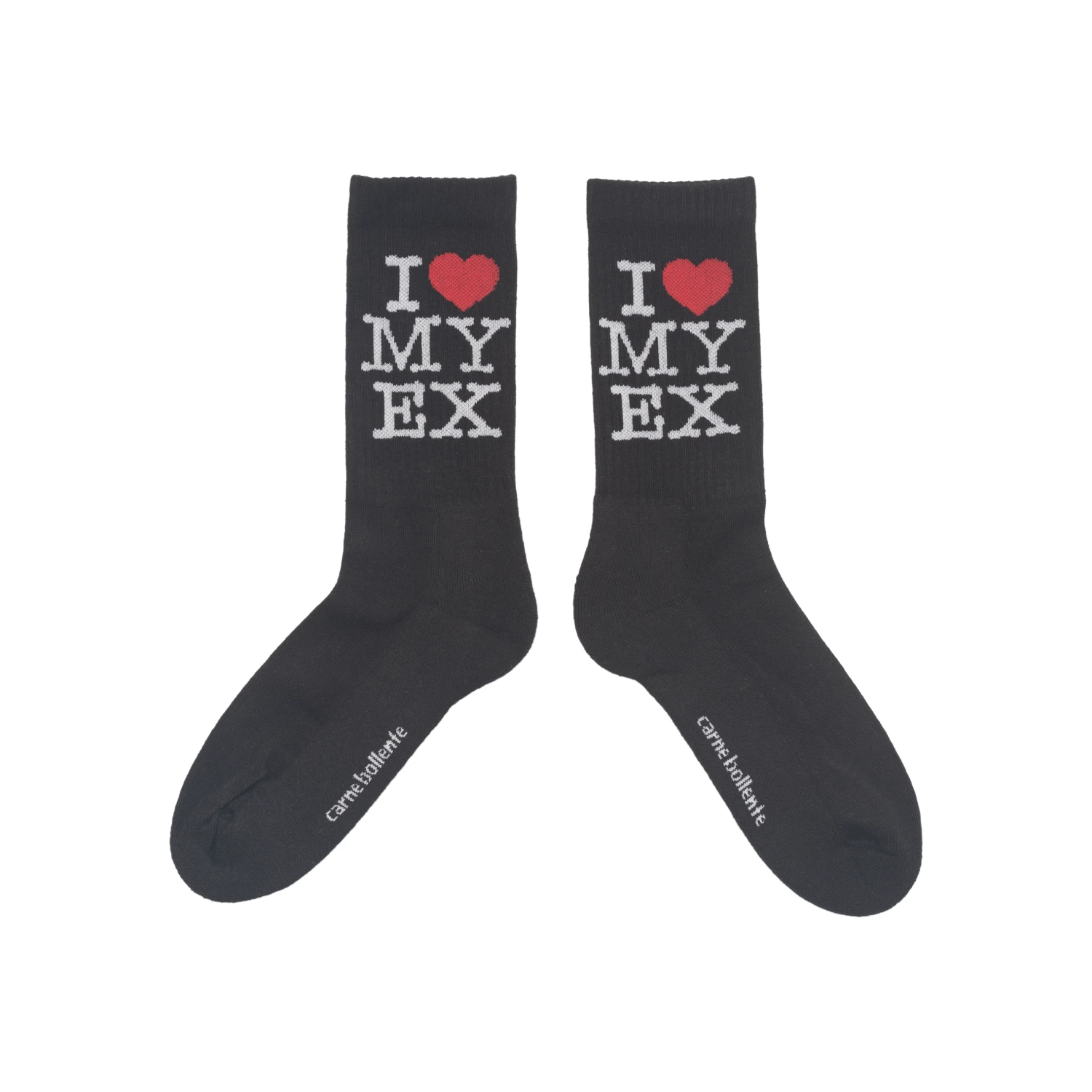 Ex Marks The Spot Socks side view in a white background