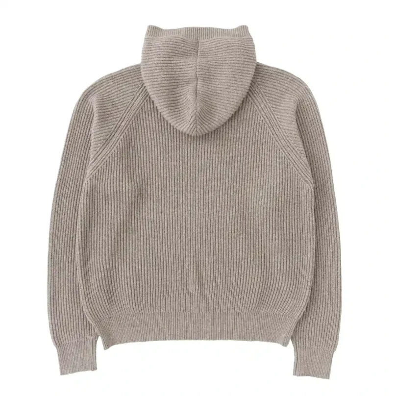 Heresy Hodge Hood back view in a white background