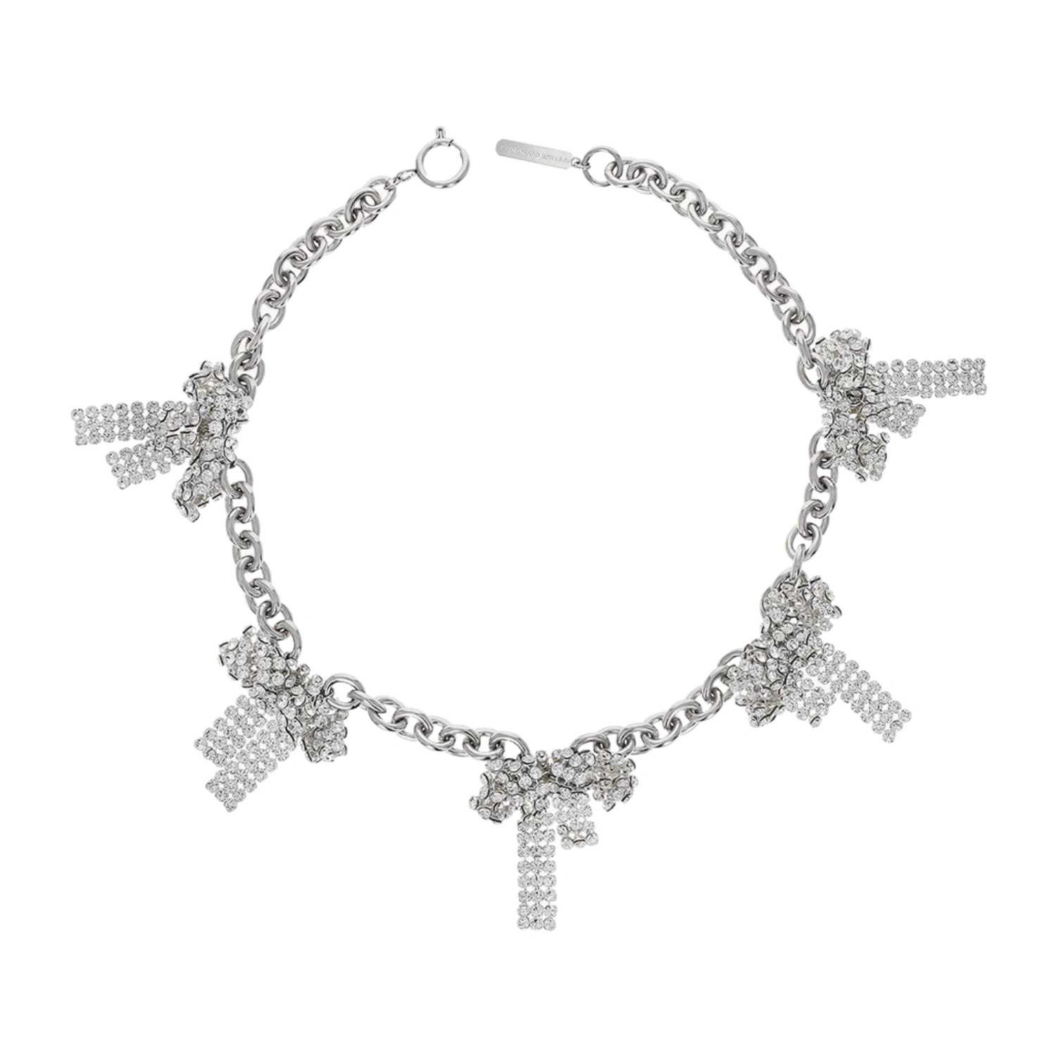 Justine Clenquet Sammy Choker in a white background