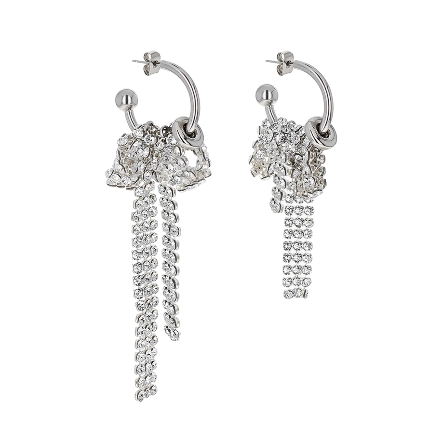 Sammy Earrings in a white background