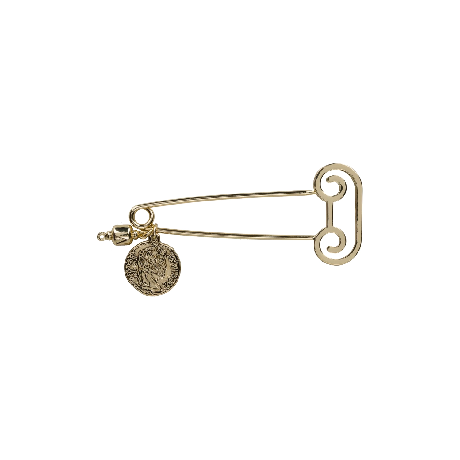 Aries Column Safety Pin in a white background