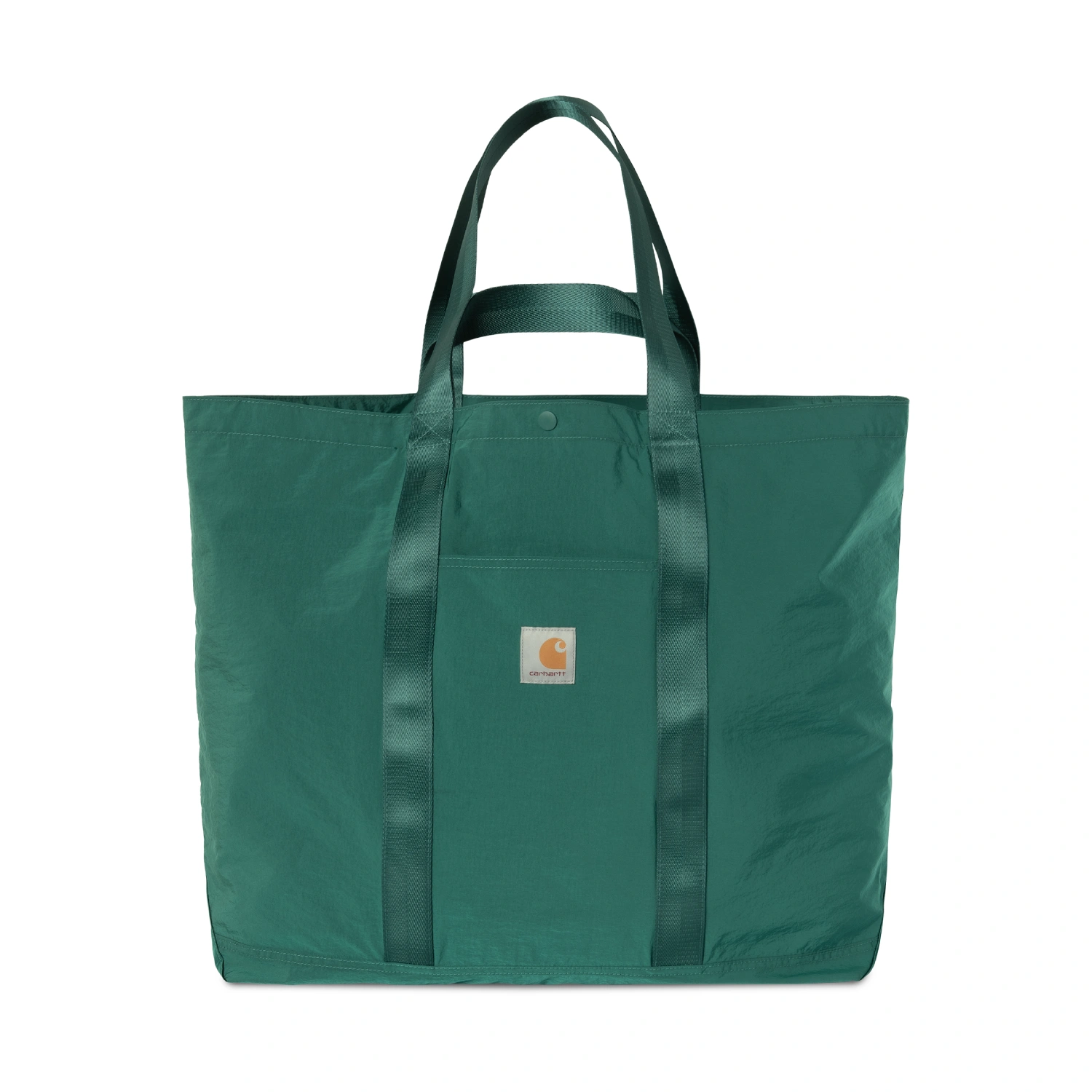 Carhartt Wip Canby Tote Bag Rainforest front view in a white background