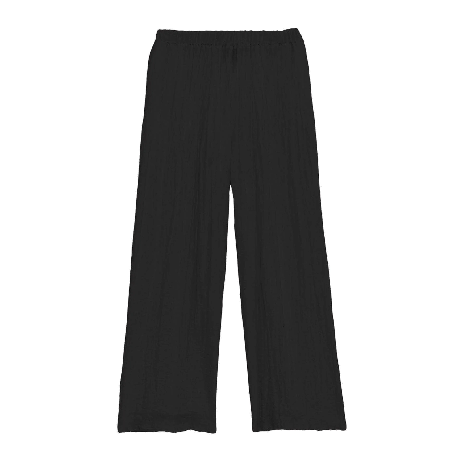 Baserange Folio Pants Black front view in a white background