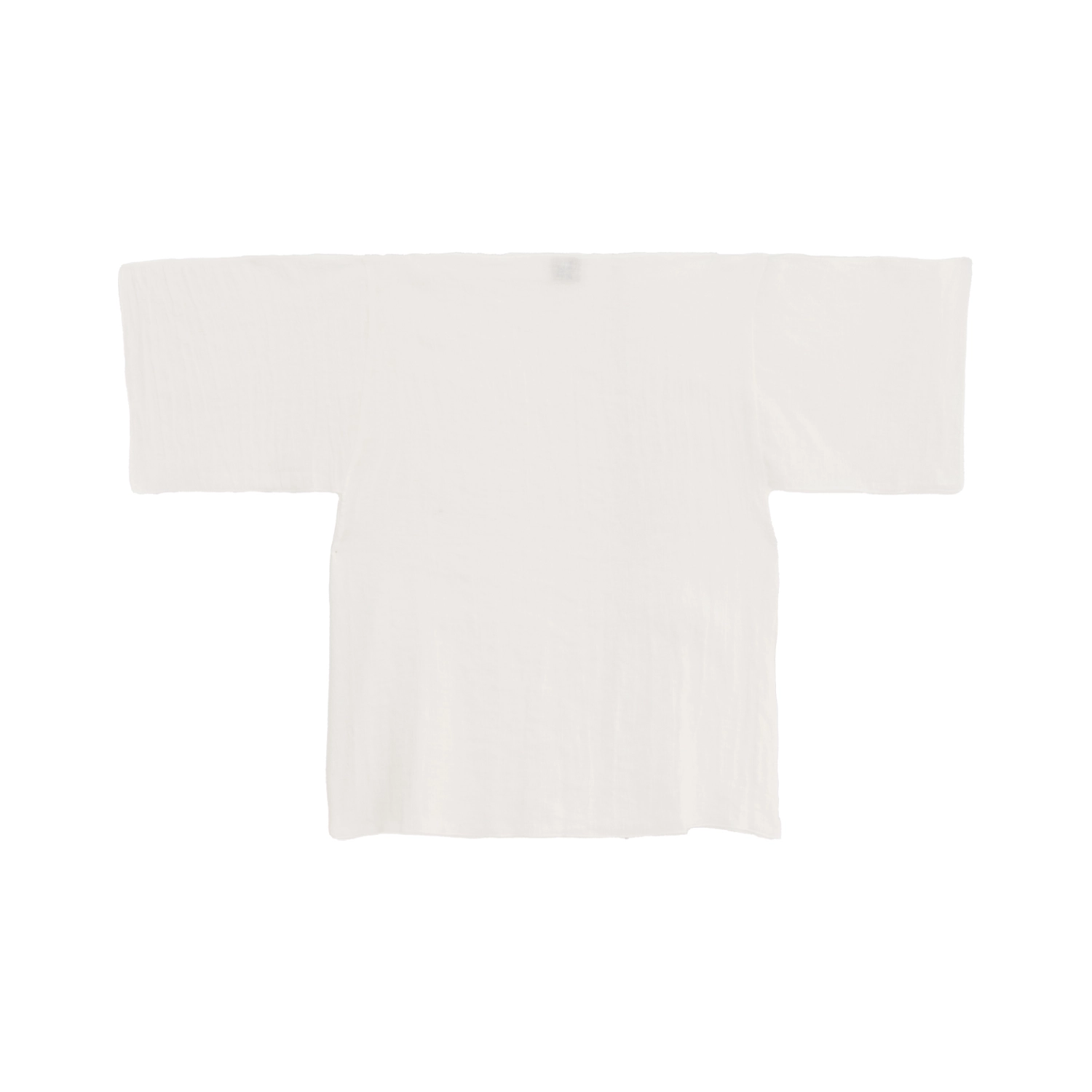 Baserange Folio Top Undyed front view in a white background