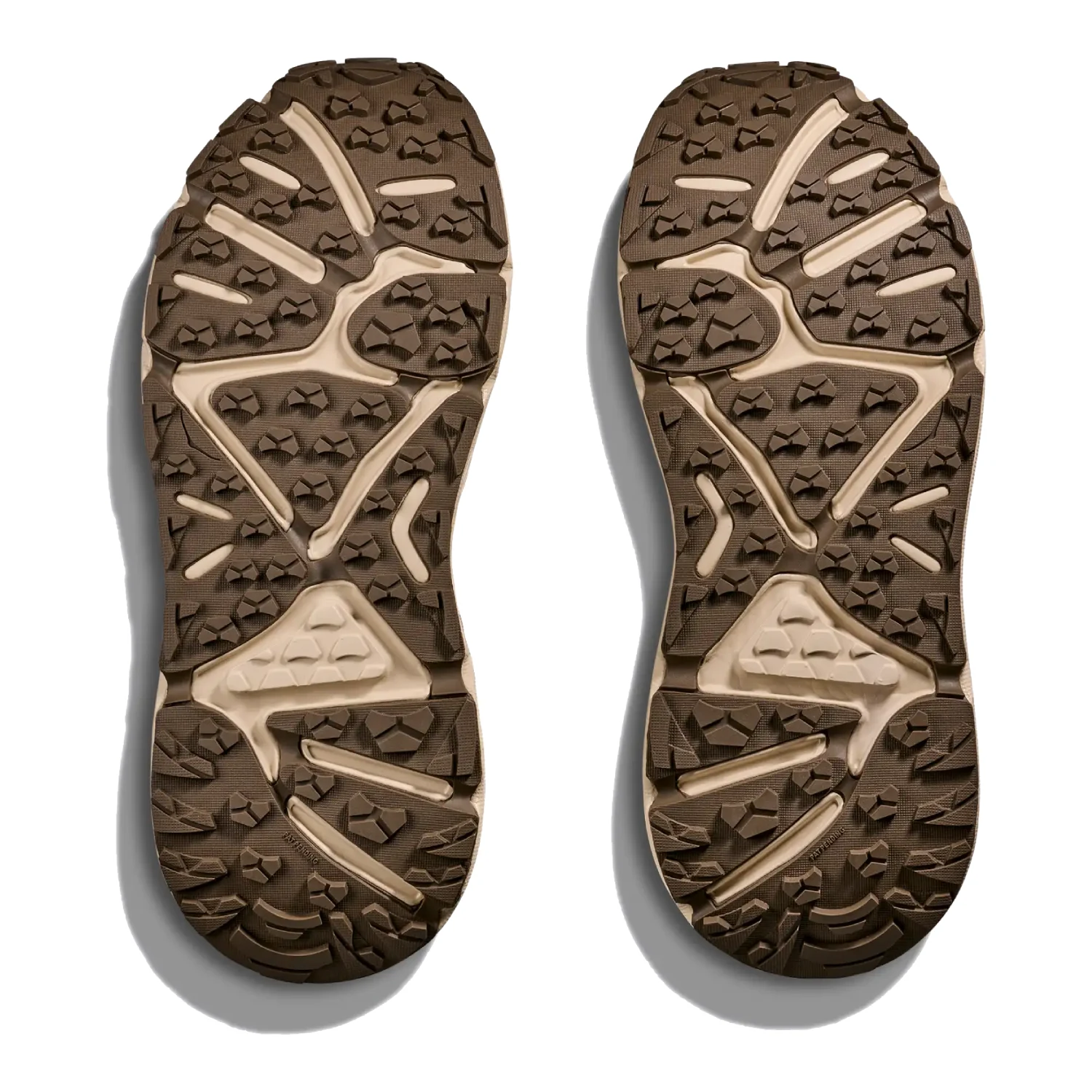 Hoka Stinson Evo OG Oat/Oat Milk sole view in a white background