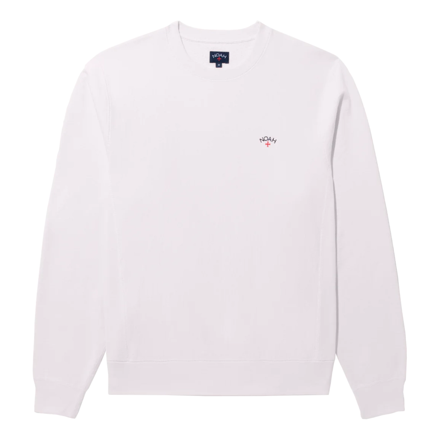 Noah Classic Crewneck Light Pink front view in a white background