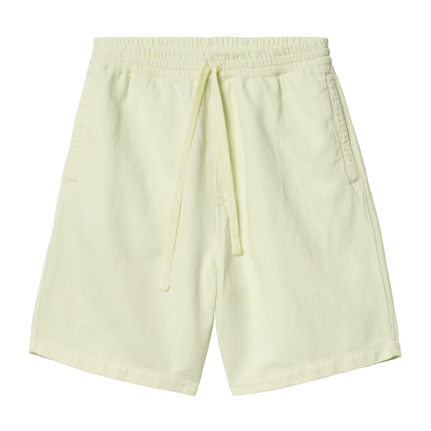 Carhartt WIP Rainer Short Air Green front view in a white background