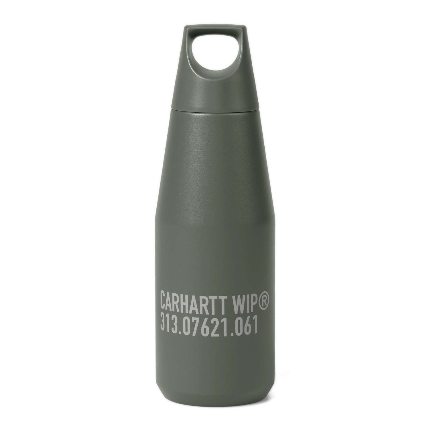 Carhartt WIP Trail Tumbler Smoke Green front view in a white background