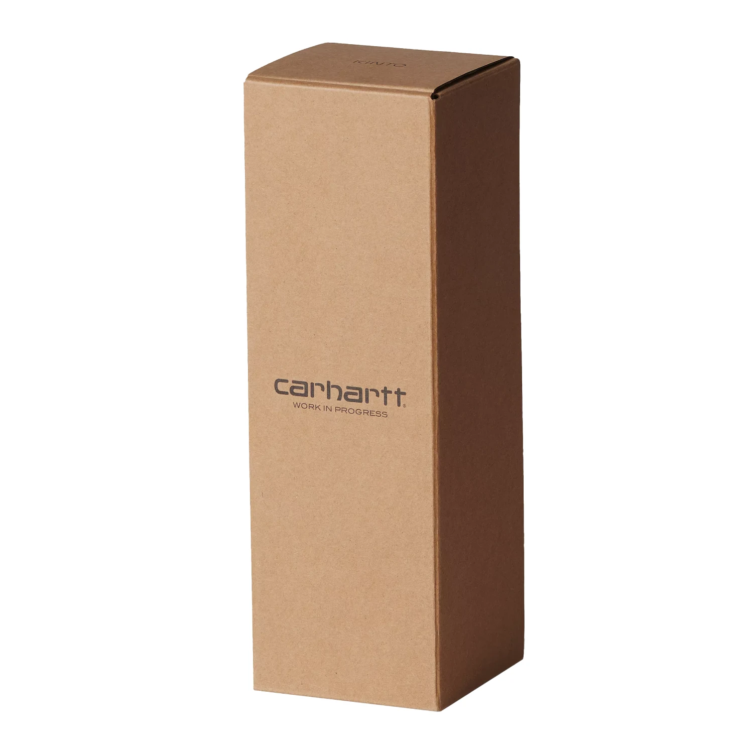Carhartt WIP Trail Tumbler Smoke Green box detail in a white background