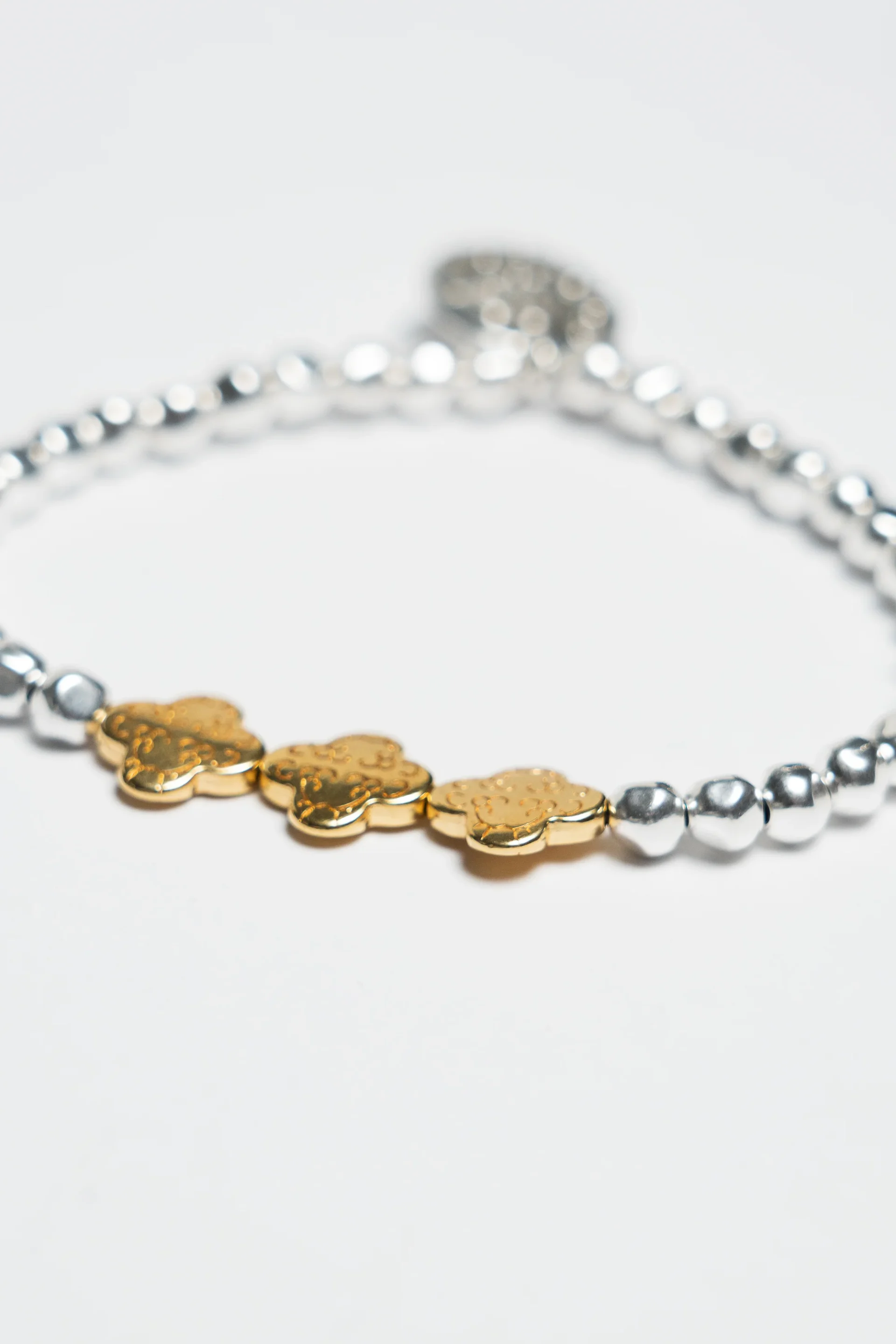 Gottlob Edition No. 4 Bracelet Silver Gold detail