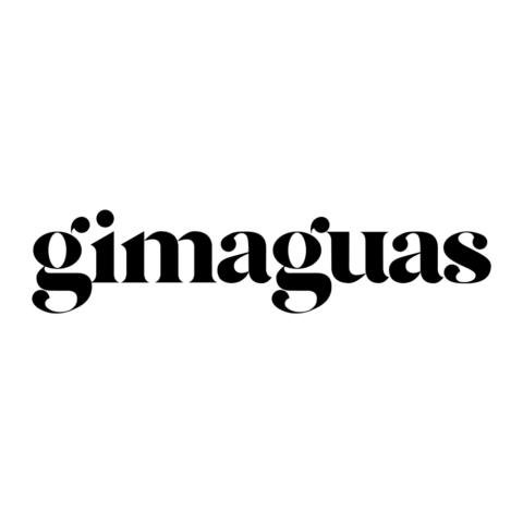 Gimaguas logo over a white background.