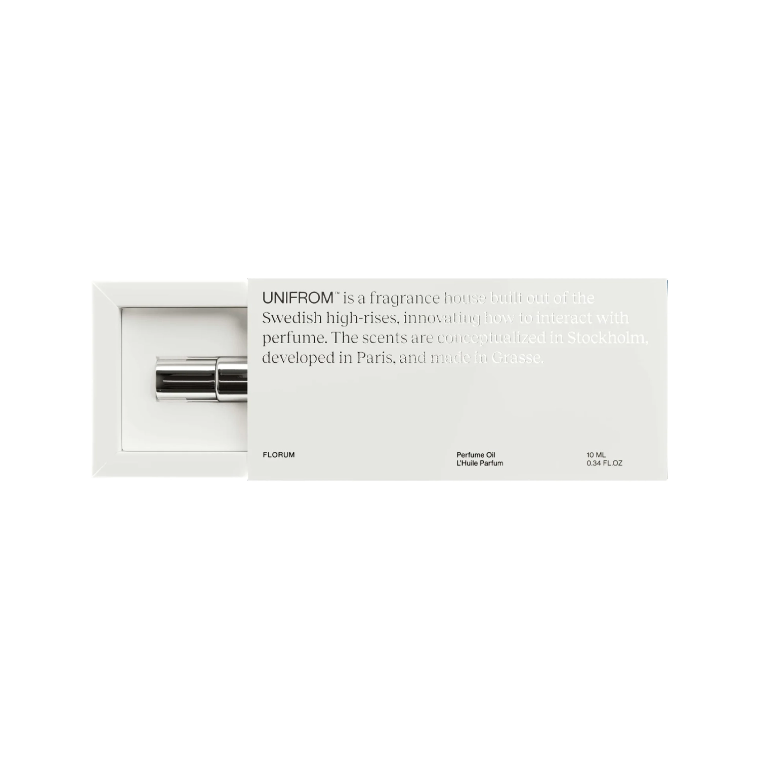 Unifrom Florum box front view in a white background
