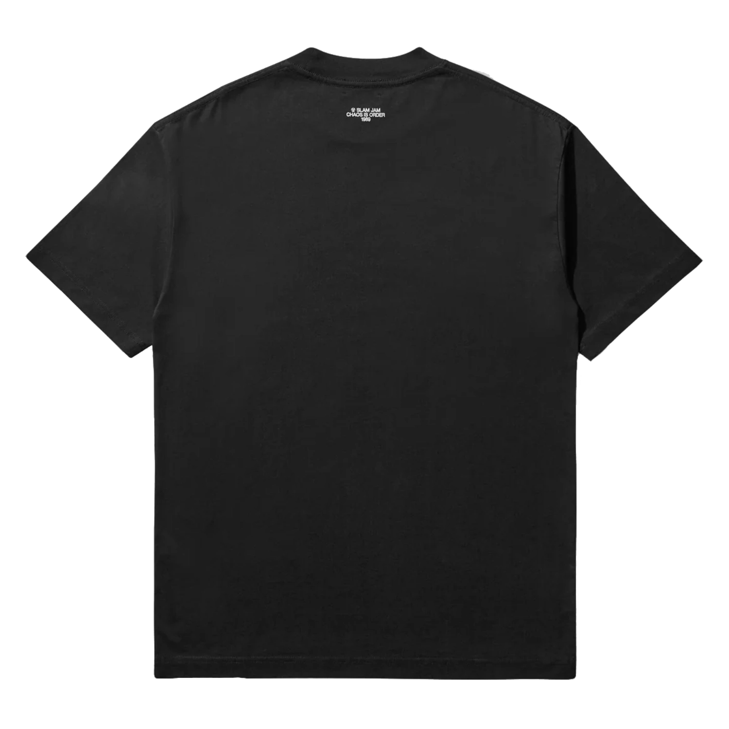 Slam Jam Ministry of Sound Black back view in a white background