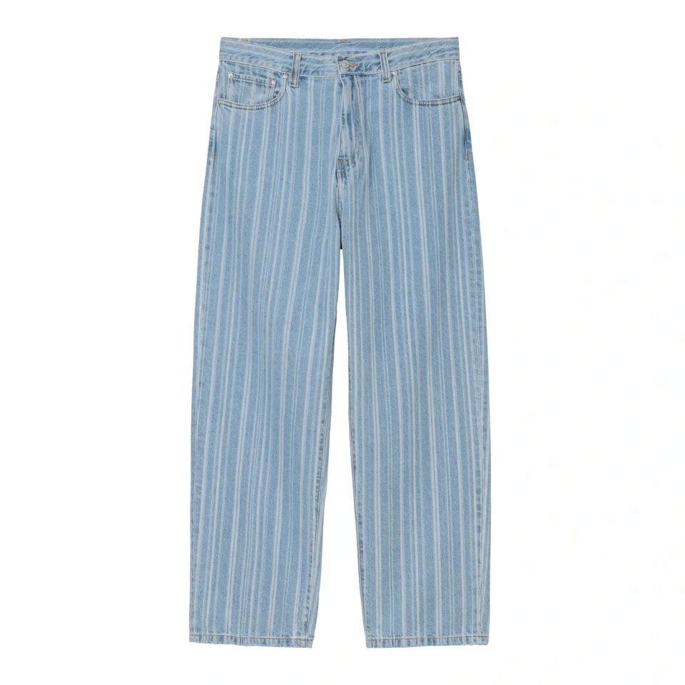 Carhartt WIP Rylan Pant Blue front view in a white background