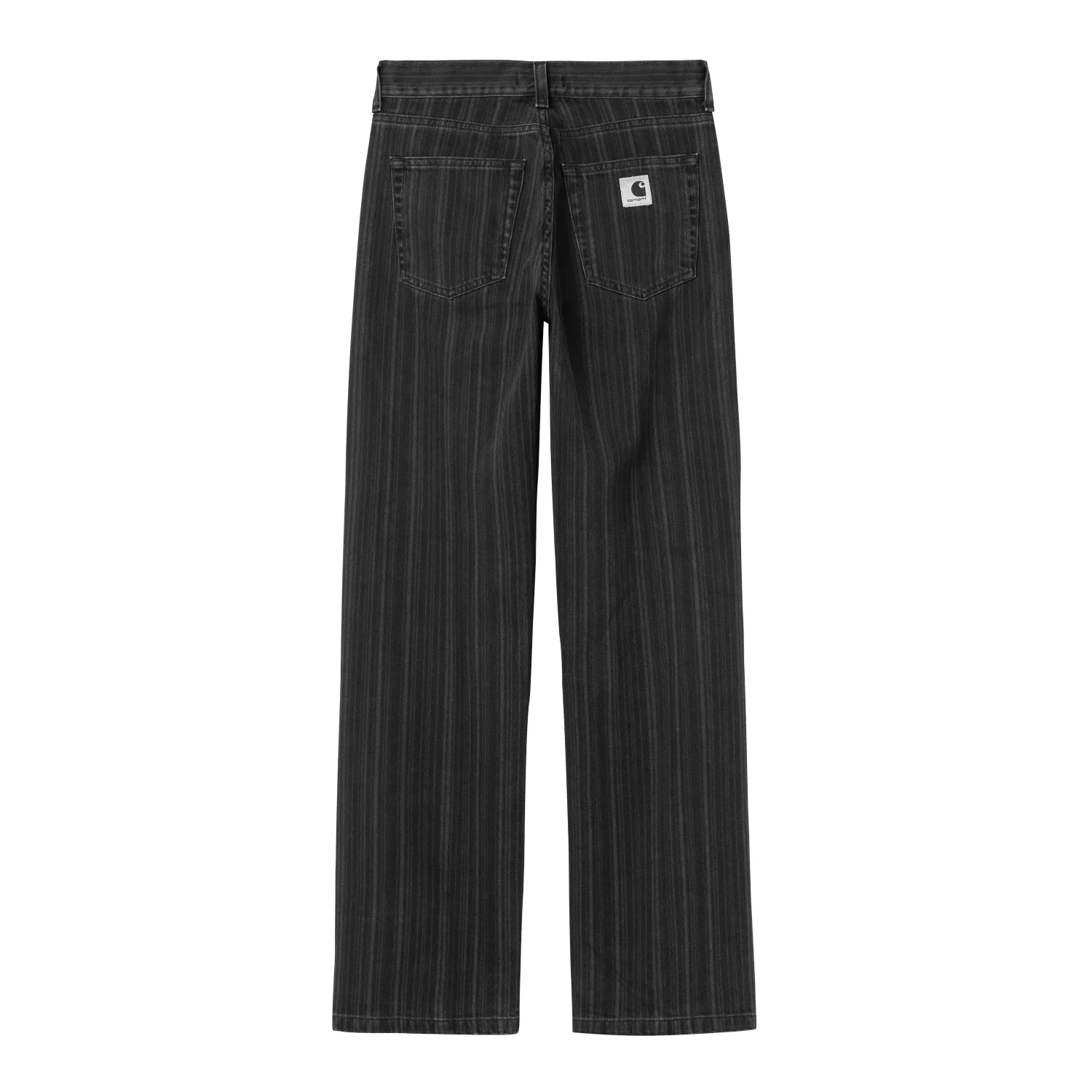 Carhartt WIP W Rylan Pant Black back view in a white background