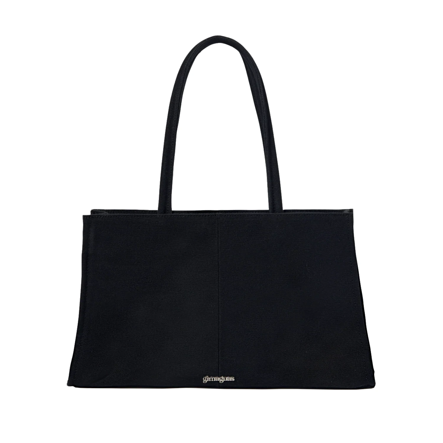 Gimaguas Annamaria Bag Canvas Black back view in a white background