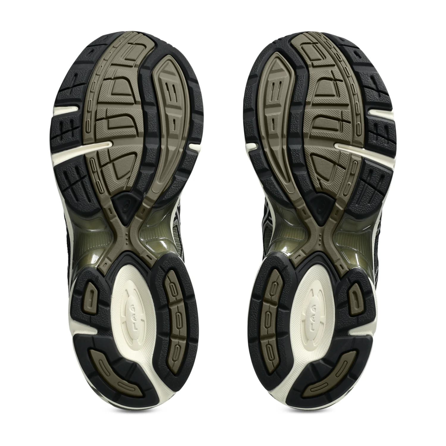 Asics GEL-1130 Irvine/Black bottom view in a white background