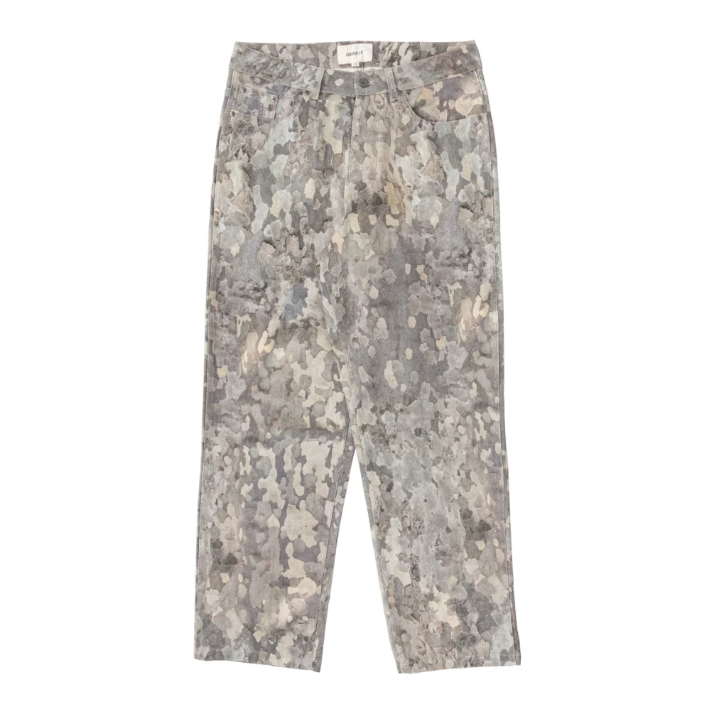 Heresy Bark Jeans front view in a white background