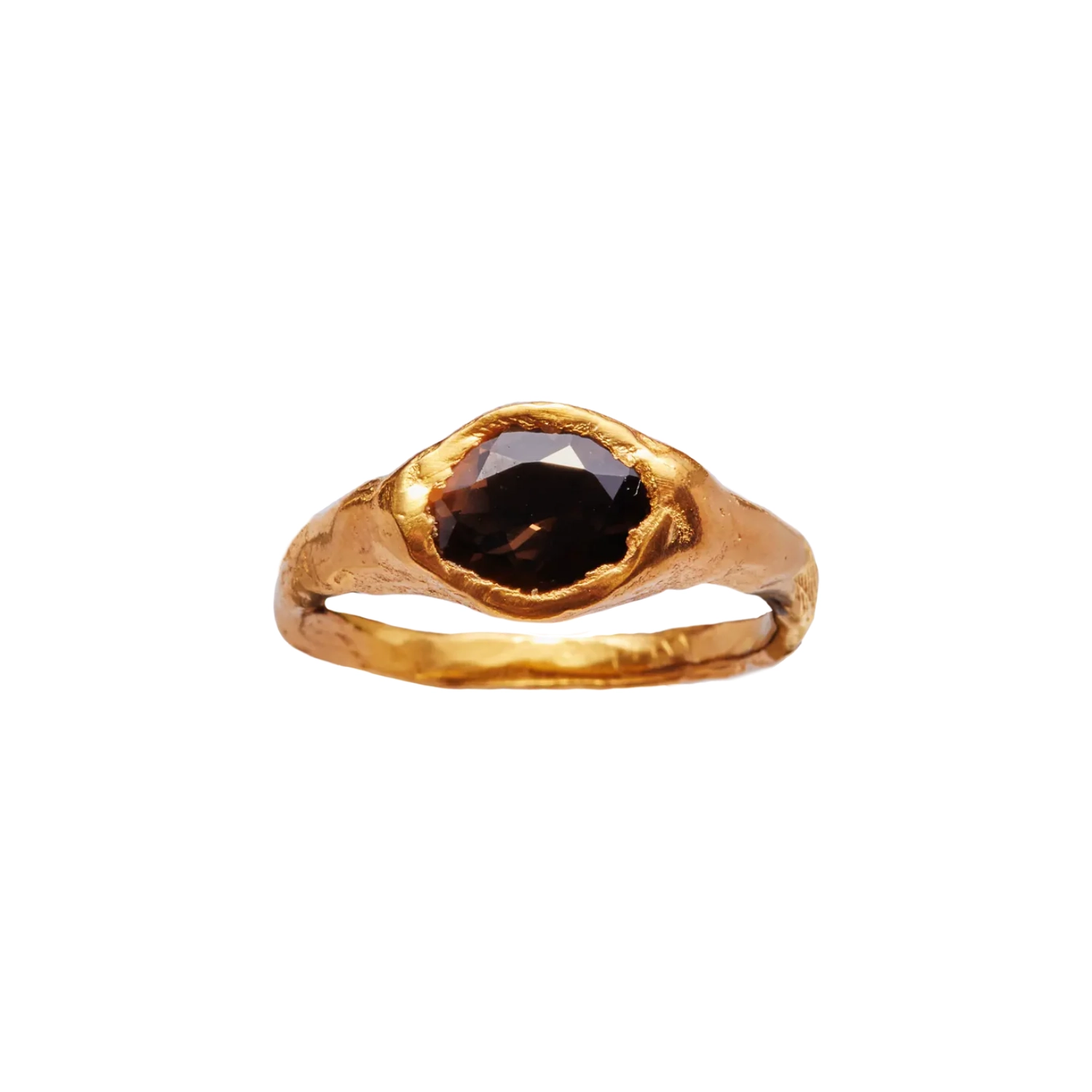 Simuero Faro Cavalleria Gold/Brown front view in a white background