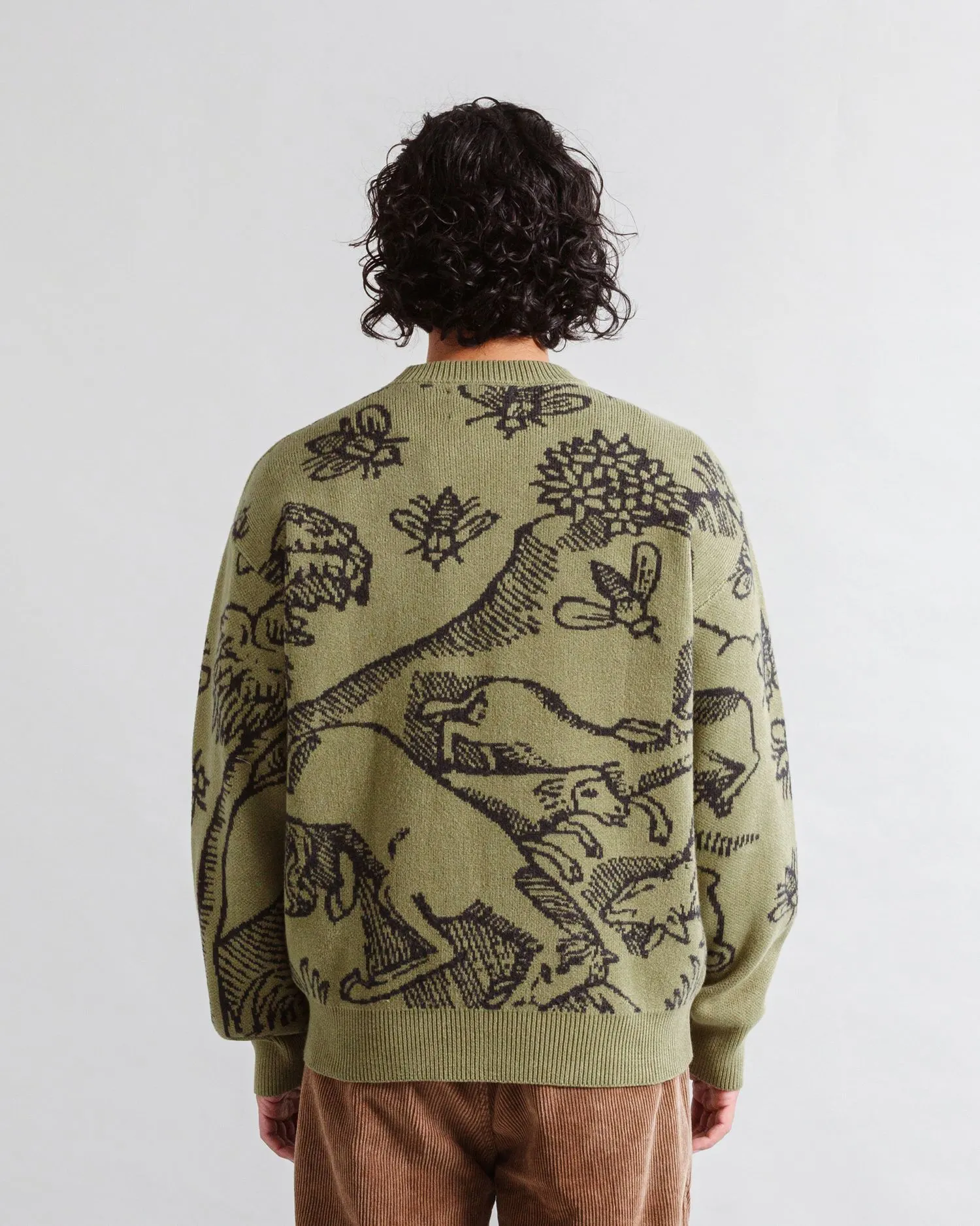 Heresy Plague Knit back view on model