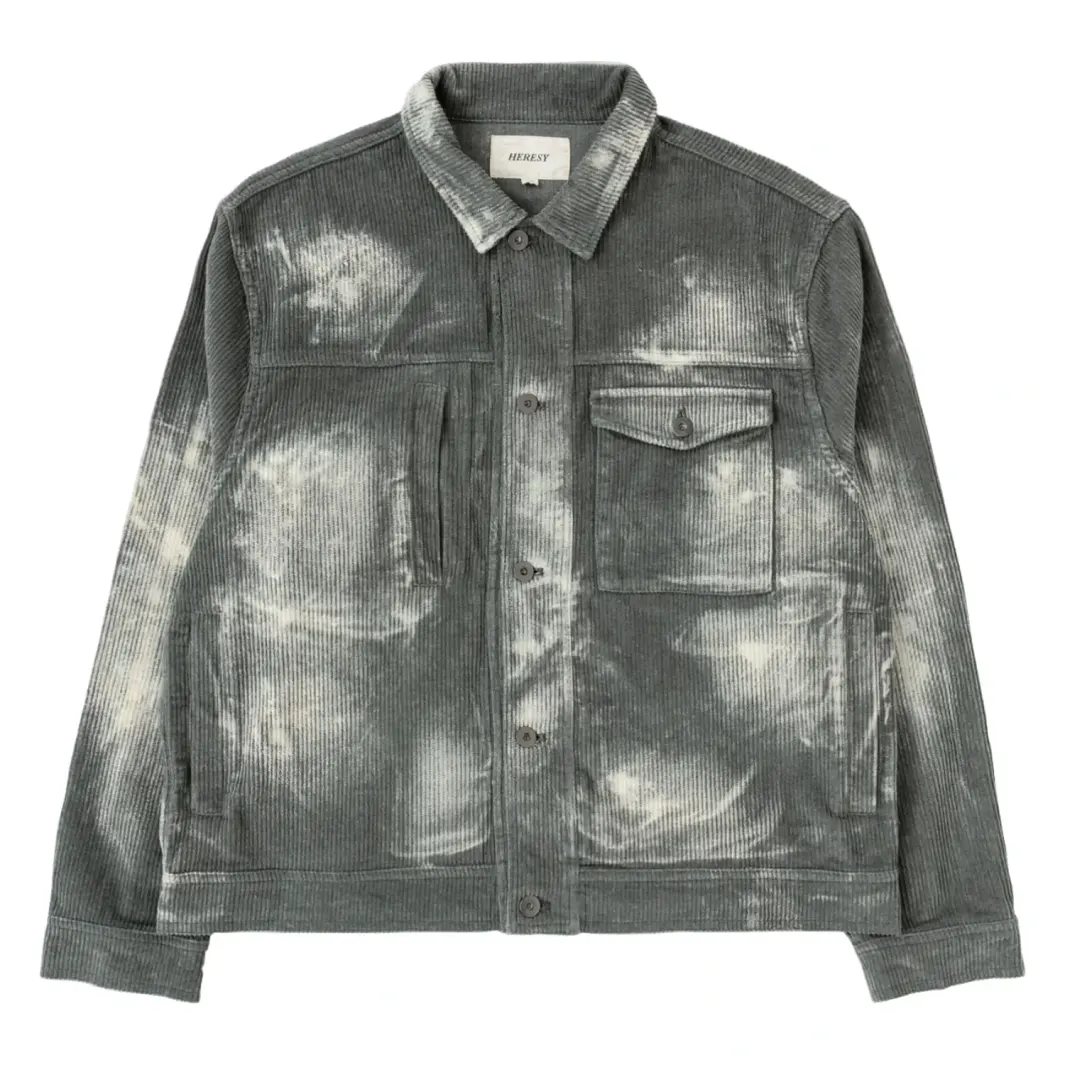 Heresy Pond Jacket front view in a white background