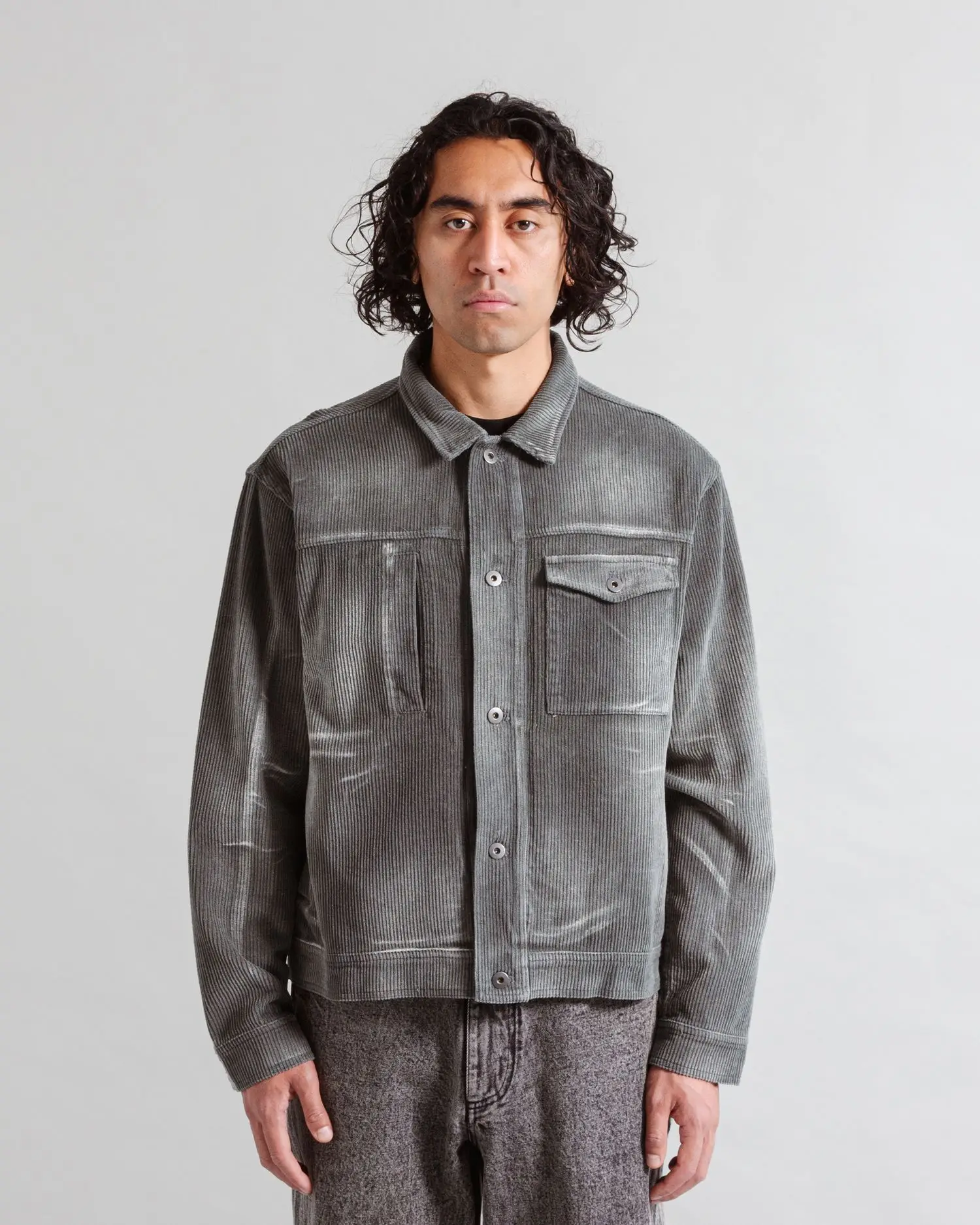 Heresy Pond Jacket front view on model