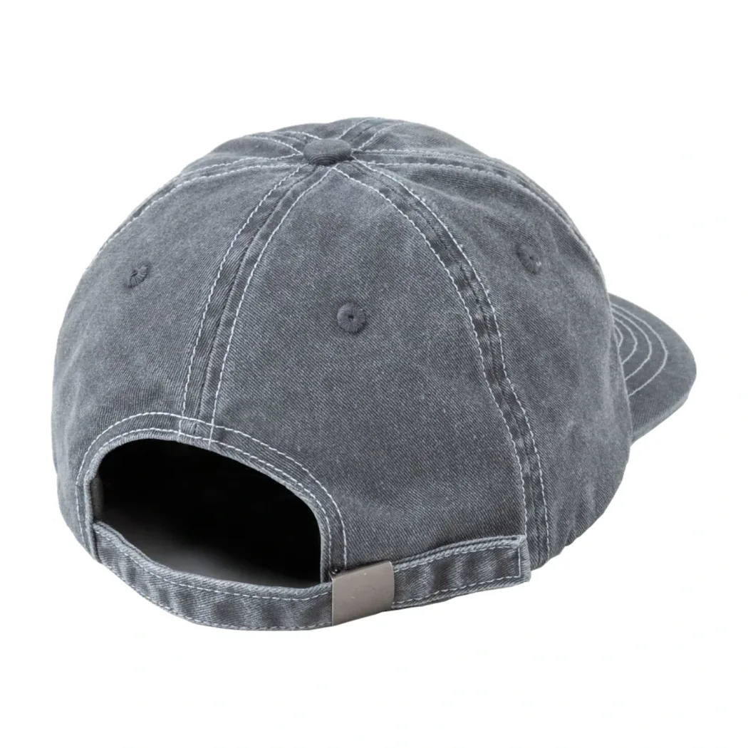 Heresy Villein Cap grey back view in a white background