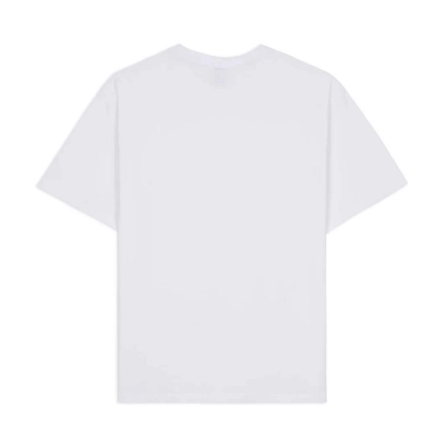 Brain Dead Logohead T-shirt White back view in a white background