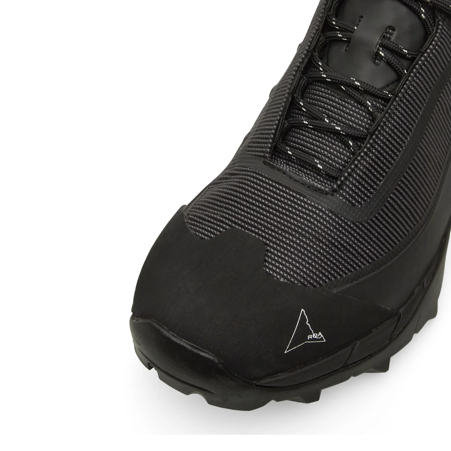 ROA Katharina Light Black Asphalt top view detail in a white background