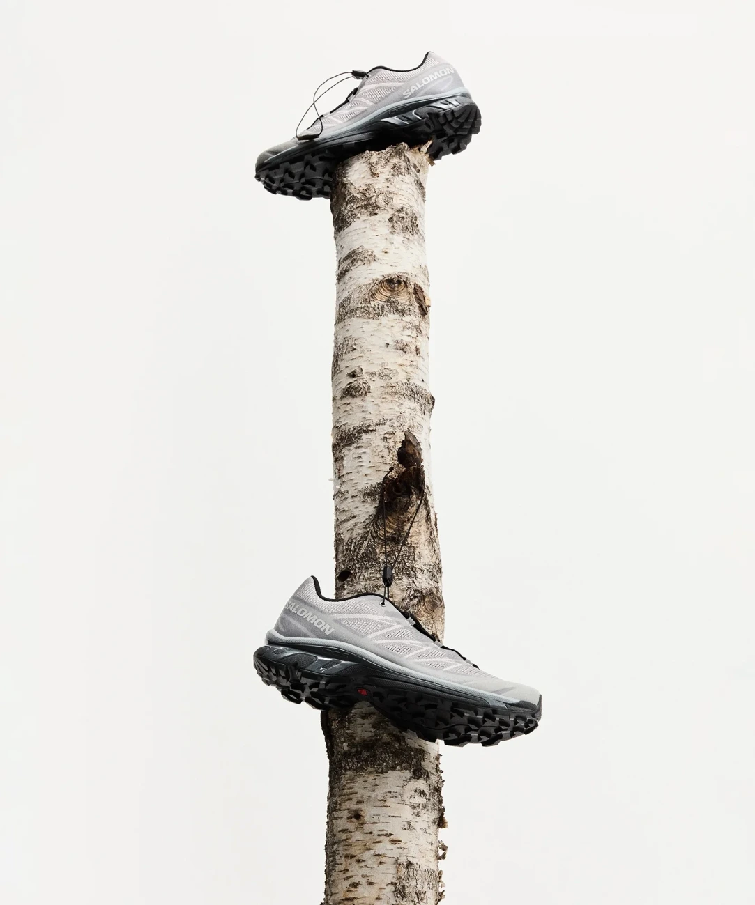 Salomon XT6 Shadow Gull/Gray Violet/Quarry side view