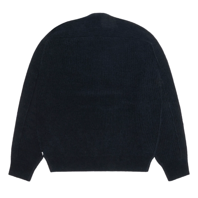 Stussy Exposed Seam Sweater Black