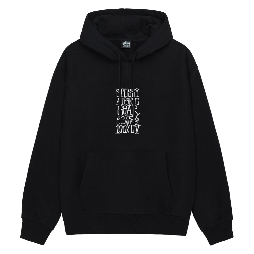Stussy Authentic Gear Hood Black