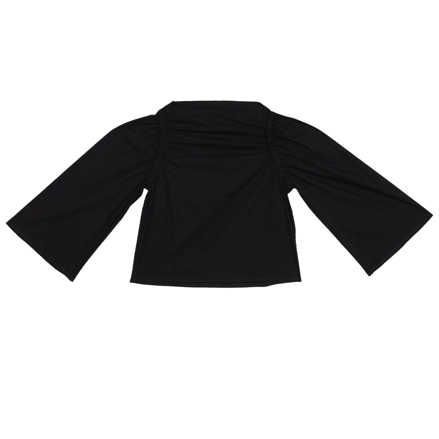 Baserange Simmon Top Black front view in a white background