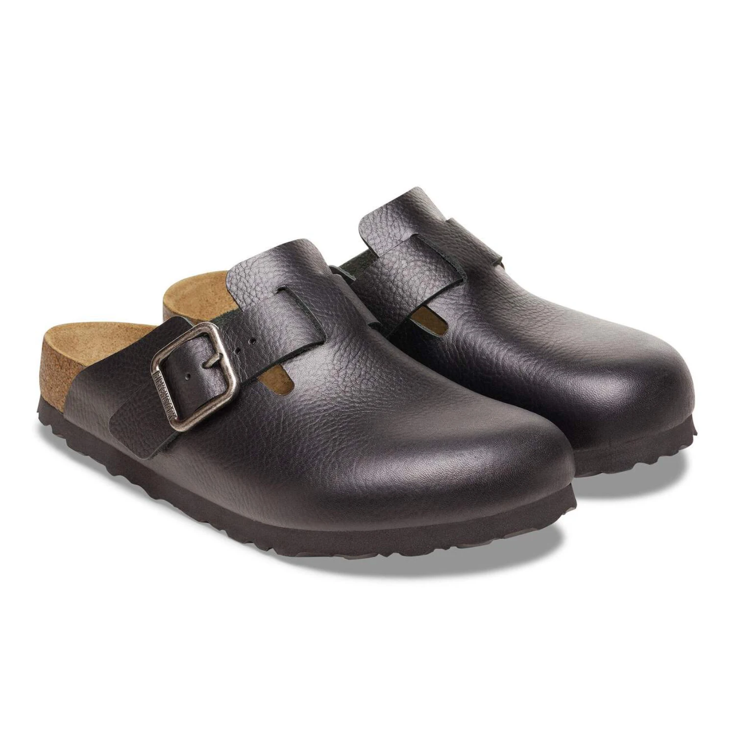 Boston Vintage Wood Black side view in a white background