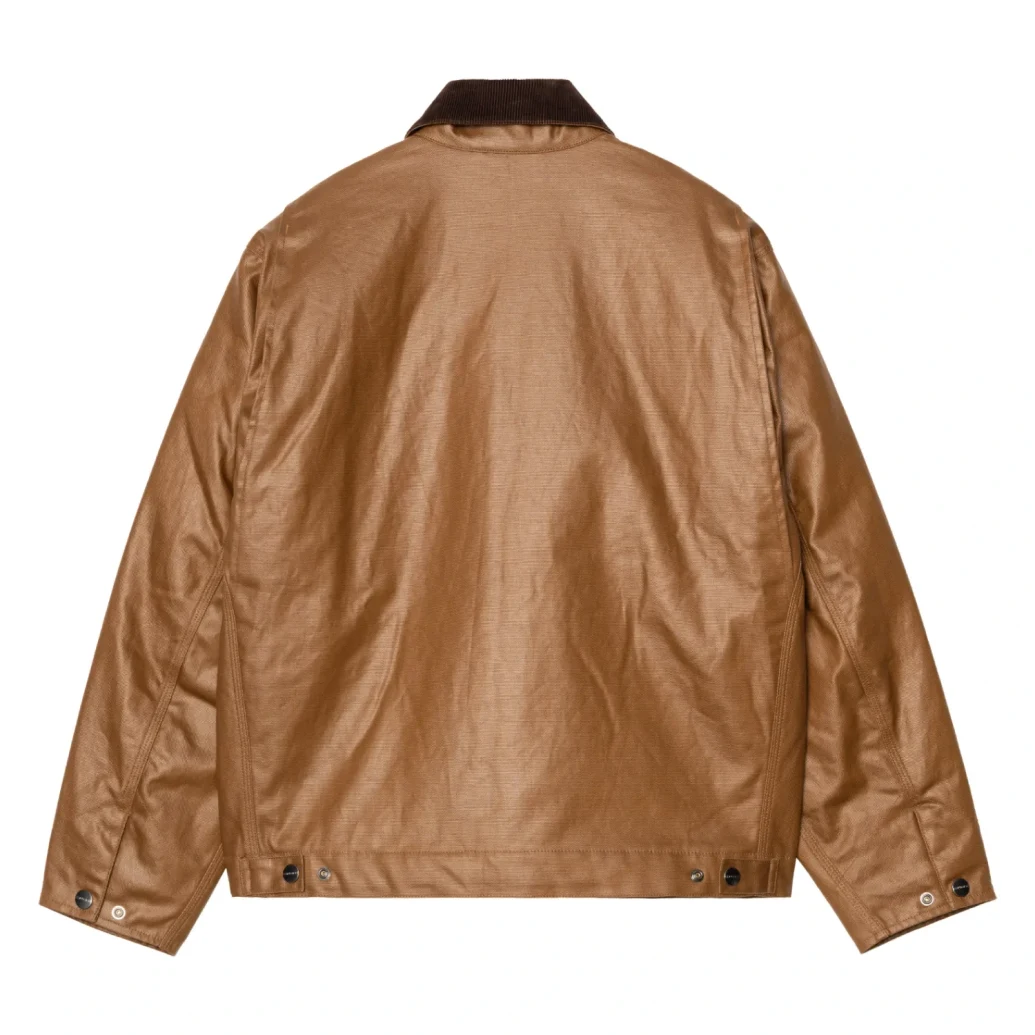 Carhartt WIP OG Dean Jacket Hamilton Brown/Tobacco back view in a white background
