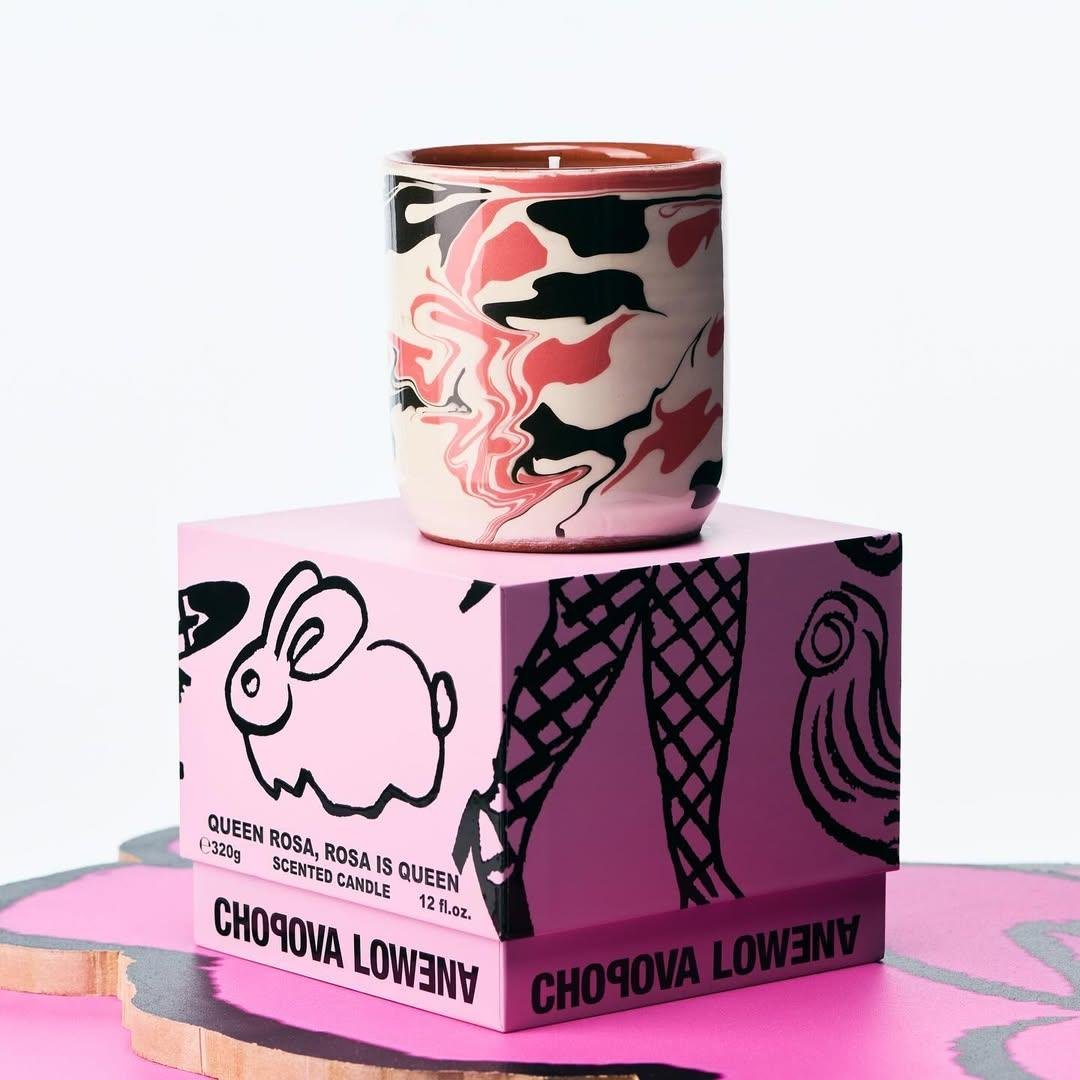 Chopova Lowena Queen Rosa, Rosa is Queen Candle