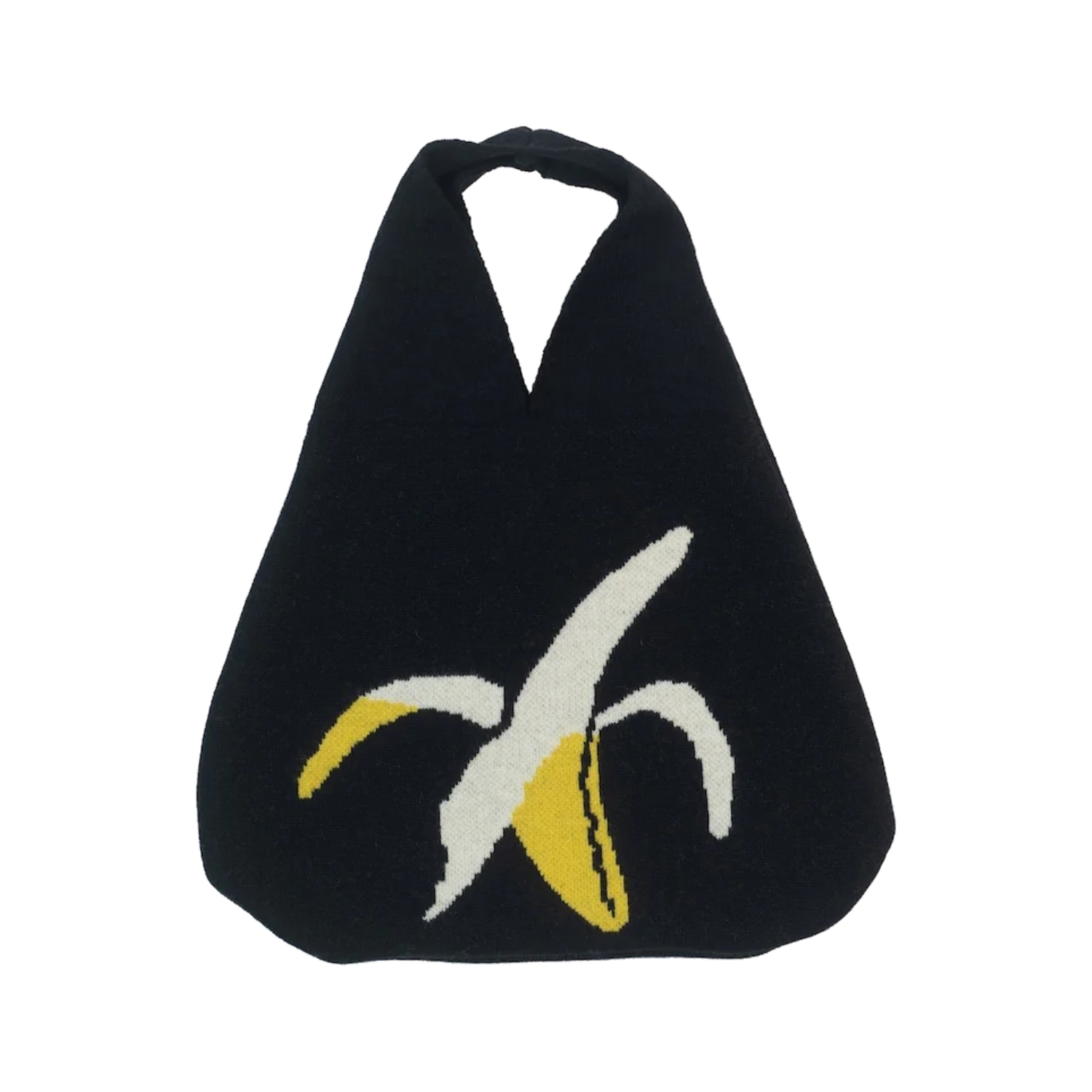 Hades Wool Banana Peel Bag front view in a white background