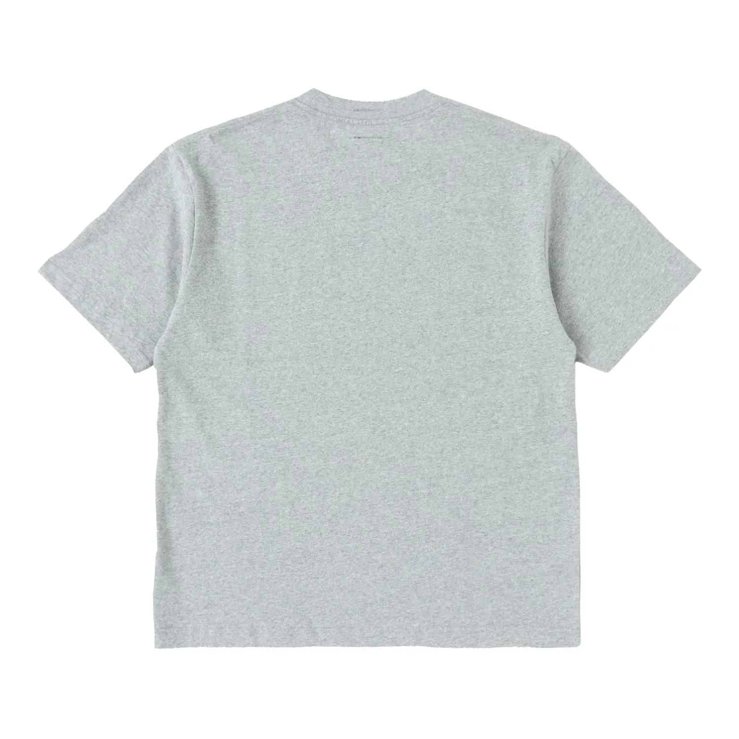 Heresy I'm interested T-Shirt Grey back view in a white background