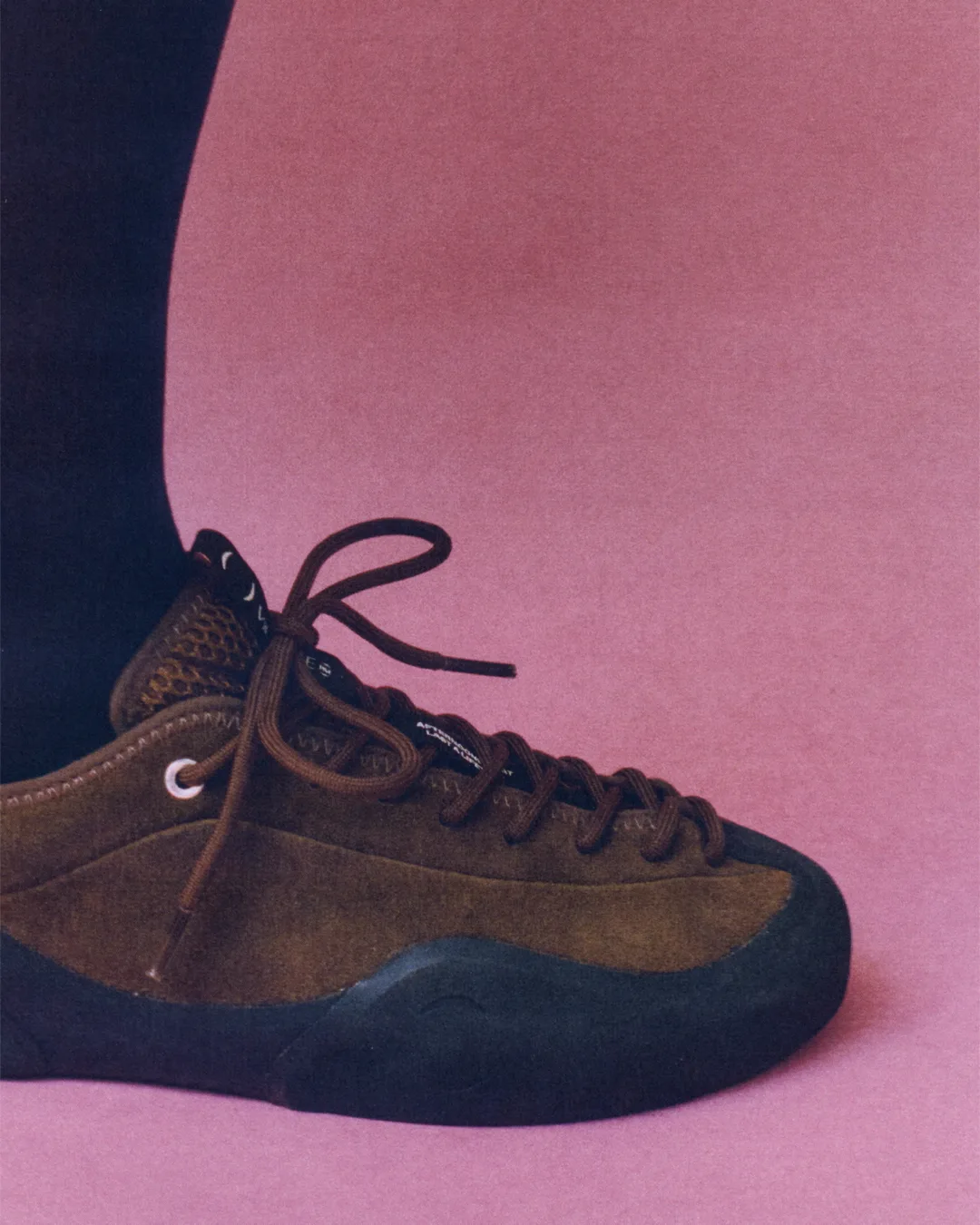 Village PM 1PM Chocolate on model