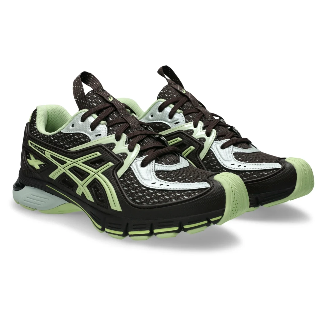 Asics UB12-S GEL-SD-LYTE Lichen Rock/Black Coffee side view in a white background