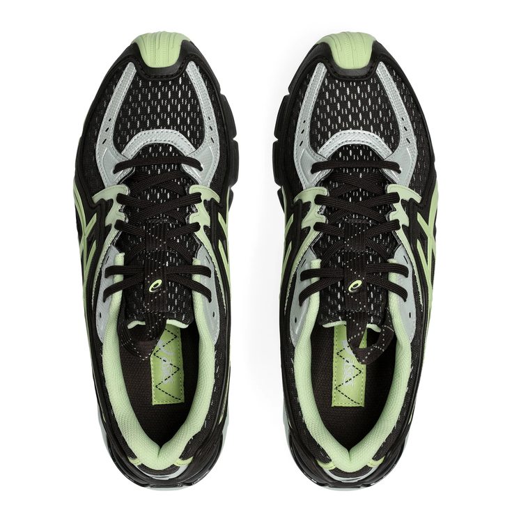 Asics UB12-S GEL-SD-LYTE Lichen Rock/Black Coffee top view in a white background