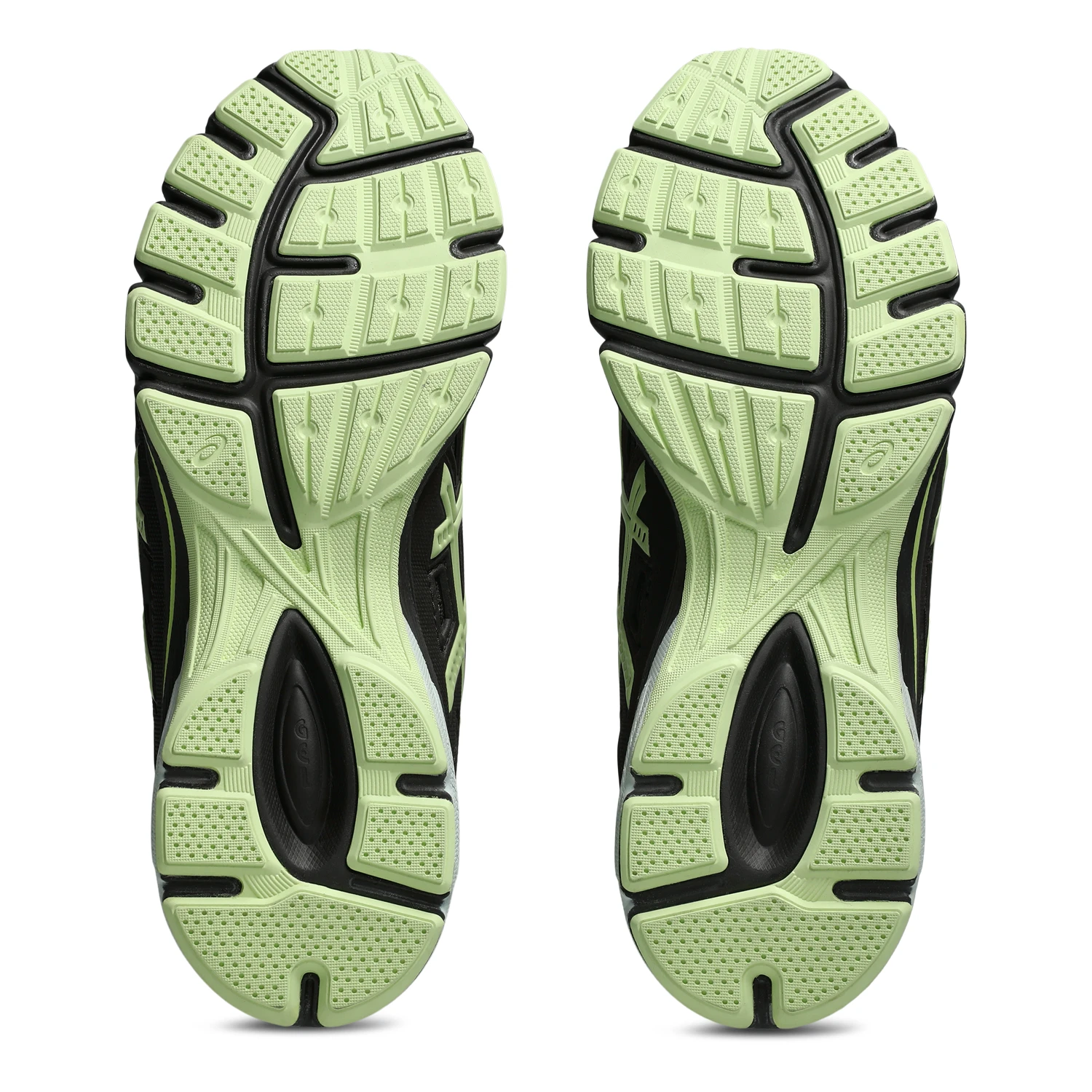 Asics UB12-S GEL-SD-LYTE Lichen Rock/Black Coffee bottom view in a white background