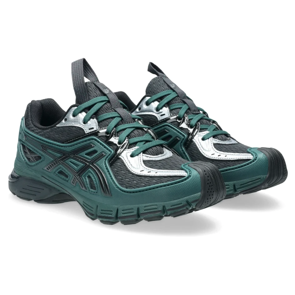 Asics UB12-S GEL-SD-LYTE Obsidian Grey/Grove side view in a white background